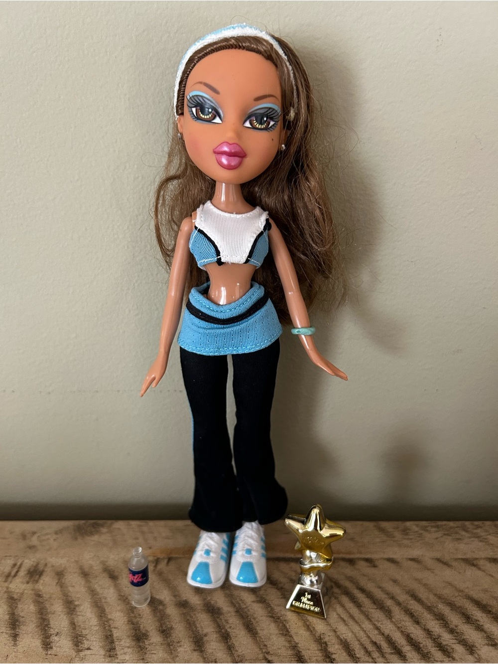 Rare Vintage 2007 MGA Bratz Play Sportz Fitness Yasmin – HTF Set